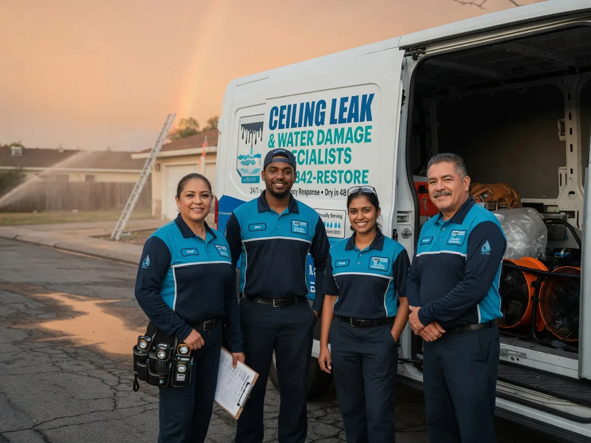 Ceiling Leak Cleanup company in Sellersville, PA